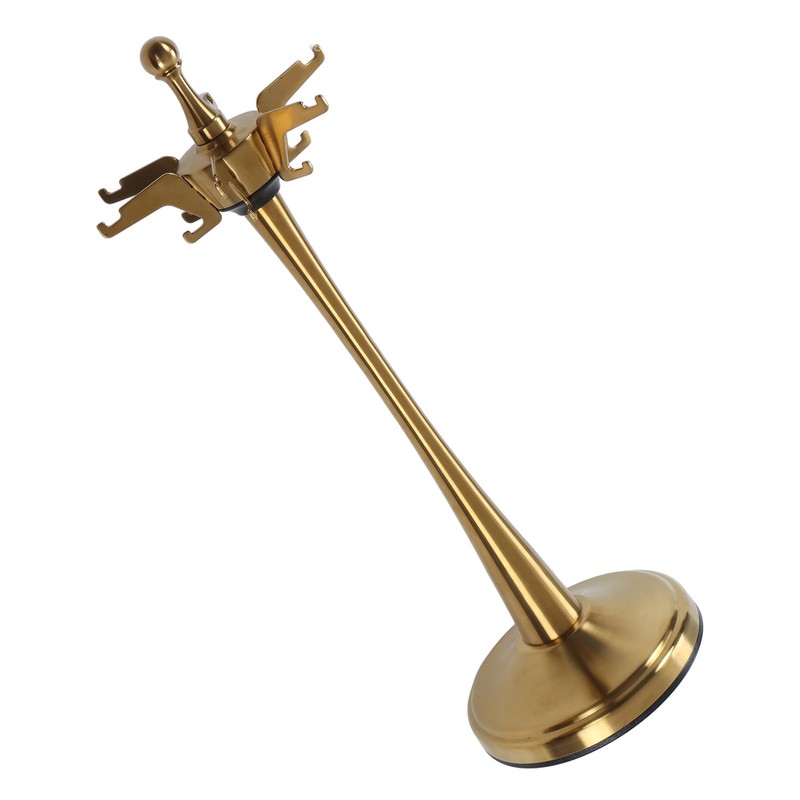 Kitchen Utensil Stand Stainless Steel Space Saving Rotatable Rustproof Kitchenware