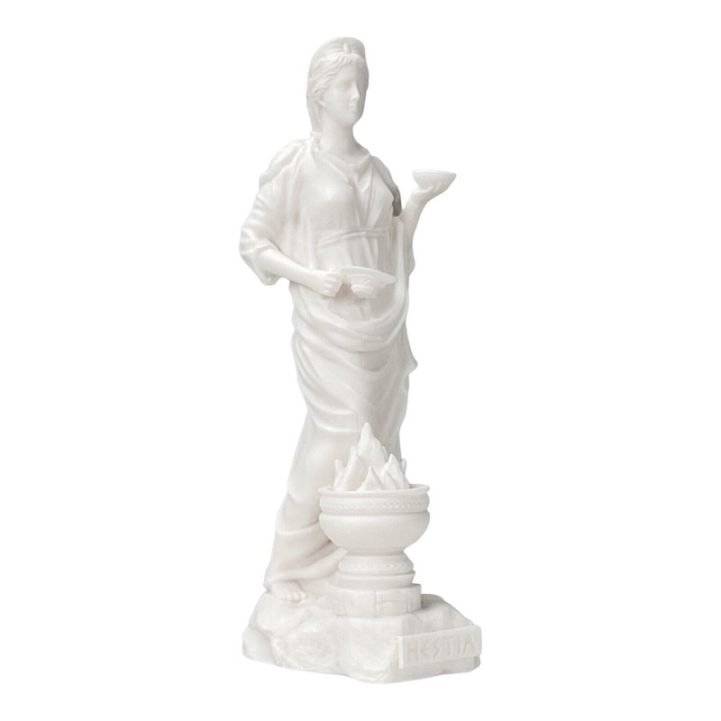 Hestia Vesta Goddess of House and Family Antique Greek Statue