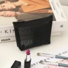 Clapoyis Portable Mesh Cosmetic Pouch, Mini Bag Set of 3