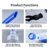 HPLSZCN Swim Snorkel for Lap Swimming, Snorkeling Gear for Adults,