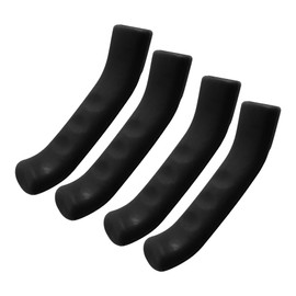 Runseaway 2 Pairs Bicycle Brake Lever Grip Protector Cover, Non-Slip Brake Lever Grip, Silicone Sleeve Universal Brake Protection Handle Cover for Bicycle, Cycling, Road/Mountain Bikes, Black