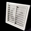 Grille Vent,Louver Grille Cover Hood with Fly Screen - Air