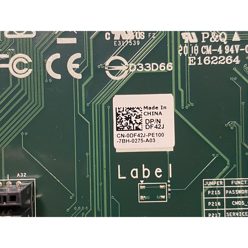 Dell NEW Dell XPS 8930 Intel LGA1151 Z370 Motherboard T2HR0