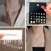 PNYFIL 99 Pcs Silver Plated Jewelry Set for Women -