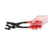 Iron Exhaust Pipe Rubber Pad Removal Plier 25 Degree Offset