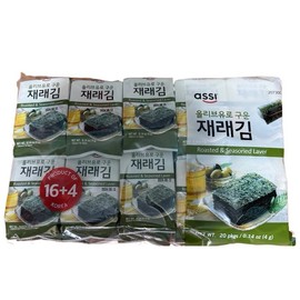 Roasted & seasoned  laver (seaweed )   Product  of Korea  4g for each pack - Specification: 10 packs