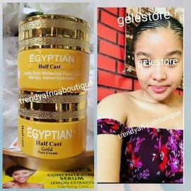 jonick X 1 Jonick Egyptian HALF-C GOLD Face Cream. Active Whitenizer Spf 30. 50ml X 1