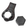 Billiard Chalk Holder Aluminum Alloy Magnetic Hexagonal Portable Pool Cue