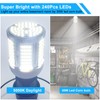 ELIVERN 2 Pack 200W Equivalent Led Corn Light Bulb, 3000