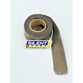 Silent Sport Exhaust Heat Protection Tape - Basalt/Olive/Green - 10 Metres