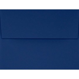 A2 Invitation Envelopes w/Peel & Press (4 3/8 x 5 3/4) - Navy Blue (50 Qty.)