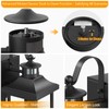 Roravilia Motion Sensor Outdoor Light for House with GFCI Outlet,