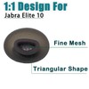 Mijusun Silicone Ear Tips for Jabra Elite 10, 4 Pairs