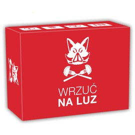 KAMPFHUMMEL WRZUĆ NA LUZ - Polska gra imprezowa dla osób z czarnym poczuciem humour z 400 kartami dla 3-10 graczy w wieku od 16 LAT.
