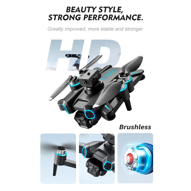 Remote Control Drone with Camera 4K Dual Camera Foldable Drone