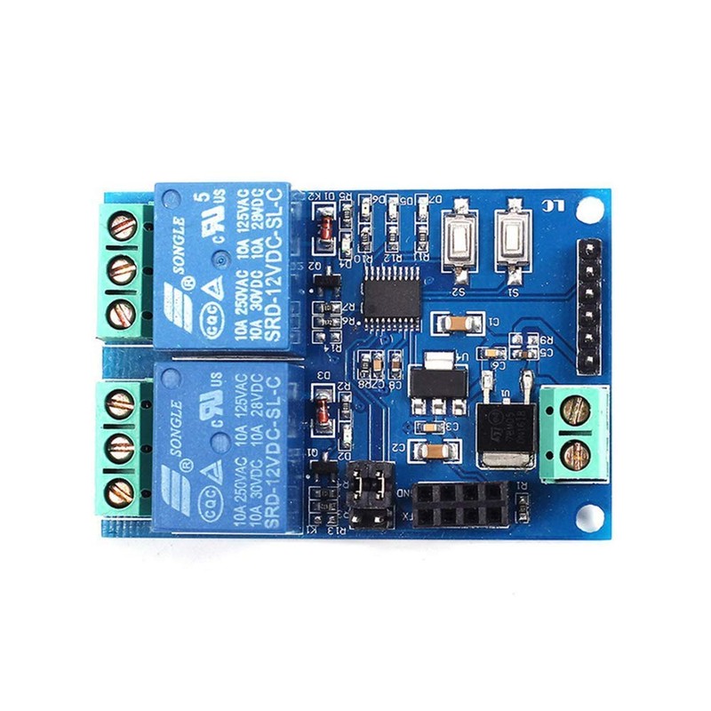 DollaTek 12V 2-Channel WiFi Relay Module