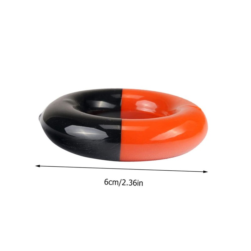 KOMBIUDA Golfing Weighted Practice Tools Rubber Golf Ring Swing Training