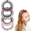 MBAIYO Pack of 4 Cartoon Flowers Hair Bands with Tooth
