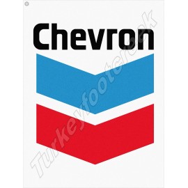 Chevron Gas 24" x 30" METAL SIGN