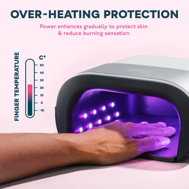 SUNUV SUNUV Led Nail Lamp, 48W Professional Nail Dryer for