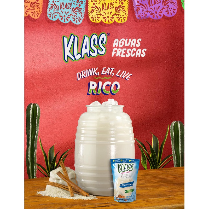 Klass Aguas Frescas | Drink Mix | Horchata | Flavors