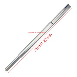 LinJianTing 0.58" Golf Steel Shaft Extension Putter Shaft Extension for Iron/Wooden Golf Repair and Replacement of Equipment Parts，1pcs