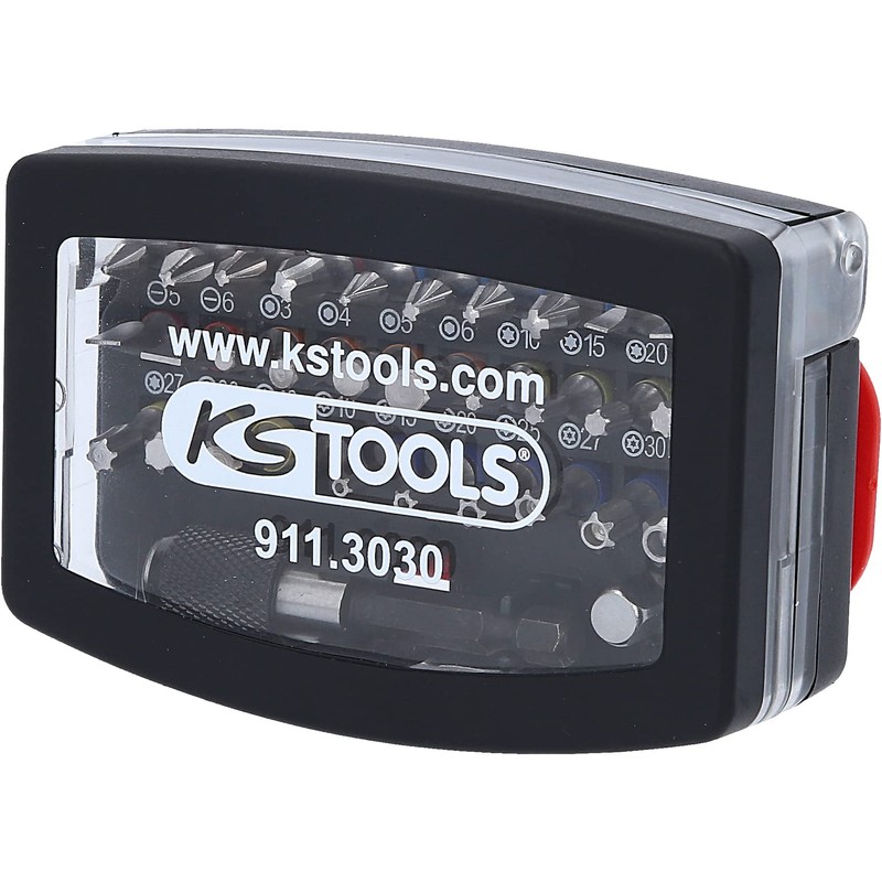 KS Tools 911.3030 1/4 Inch Torsionpower Bit Set, 32 Pieces