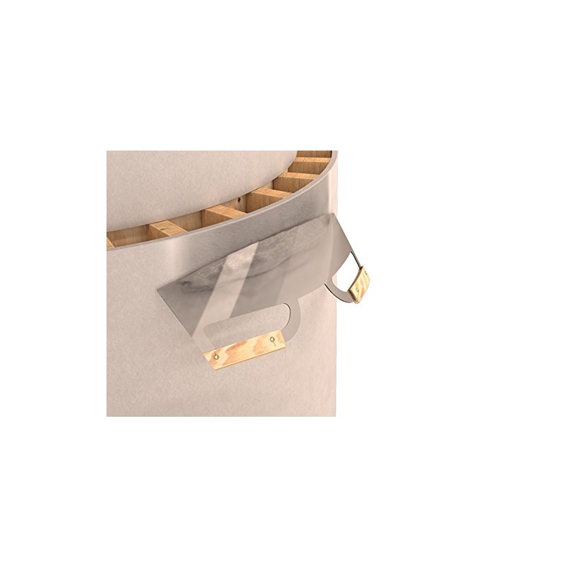 Bon 13-442 Lexan Radius Trowel 26" Straight Blade