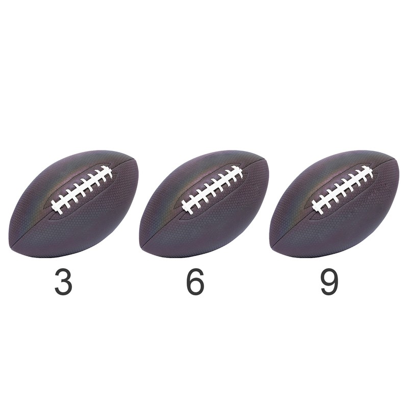 Luminous Fluorescent Reflective Football Pu American Standard Game Training Ball