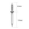 Alnicov 50PCS Seamless Nails Seamless Double Head Skirting Nails with