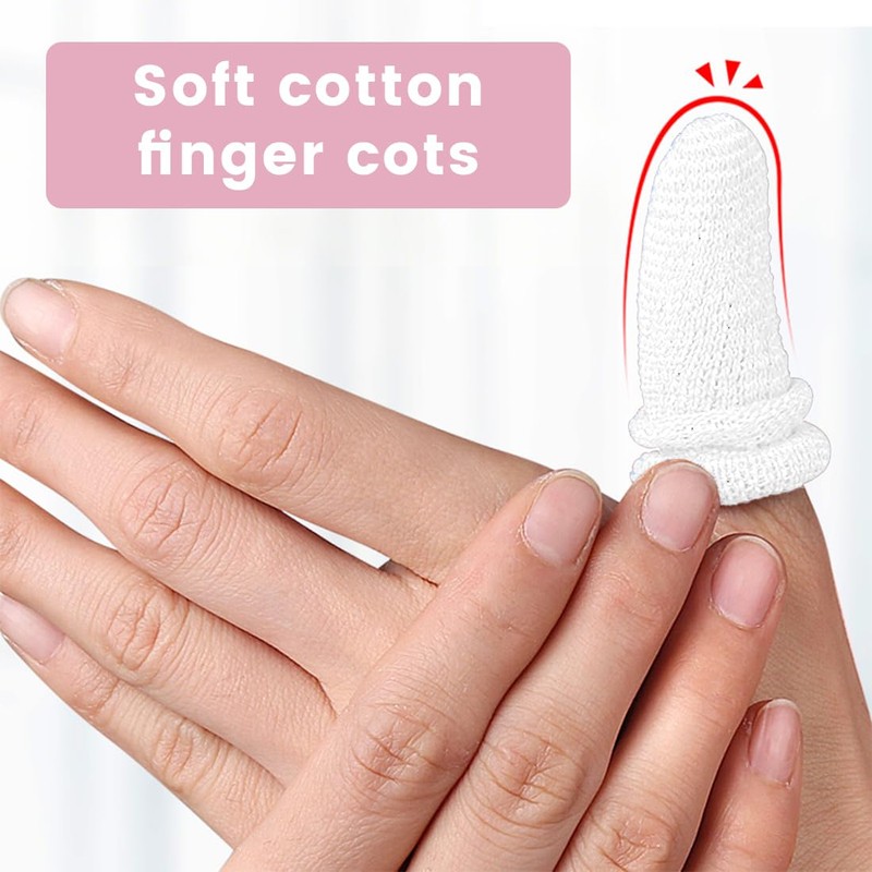 COYUN Pack of 20 Tubular Finger Guards, Breathable Finger Bob,