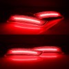 GTINTHEBOX Clear Lens Front Rear Full Side Marker Lights Compatible