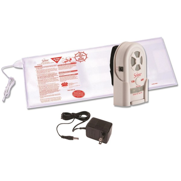 Secure Bed Exit Patient Sensor Pad Alarm Elderly Fall &