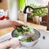 Set of 2 Kitchen Strainers with Handles, Pasta Sieve, Diameter