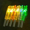 KEAUP 12-Pack or 6-Pack S Lighted Nocks for Arrows .244/6.2mm