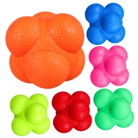 BESPORTBLE 6 Pcs Reaction Ball Hexagon Ball High Elasticity Child