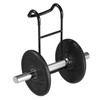 QKOQKO Dumbbell Spotter Hooks Hangers，Heavy Power Dumbbells Rack Attachments for