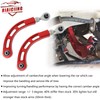 RiAiCiING Adjustable Rear Bearing Camber Arm Kit Compatible with 2002-2006