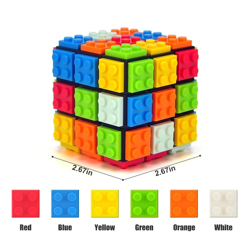 Magic Cube 3 x 3 Speed Magic Cube 3D Cube