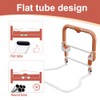 Foldable Bed Guard, Bed Rails for Elderly Adults, Adjustable in