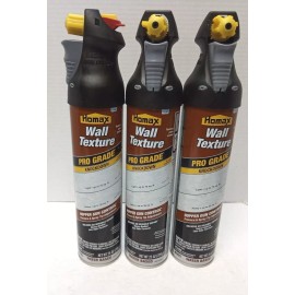 Homax Wall Texture Pro Grade Knockdown Hopper Gun Control 25oz Lot of 3 4565 New