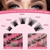 AIWEITA Eyelash Clusters, 120 Pieces, DIY Eyelashes, Individual Cluster Lashes,