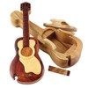 Guitar Wooden Puzzle Box Music Decorative Boxes
