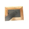Koa Wood Handcrafted Picture Frame, HAWAII Design 4"x6"