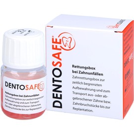 DENTOSAFE Dental Rescue Box for Storing Tooth or Tooth Fragments - Save Tooth Instead of Replacing