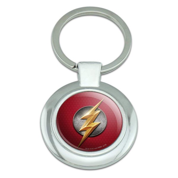 GRAPHICS & MORE Justice League Movie Flash Logo Keychain Classy