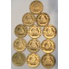 Complete Months Set (12 Total) Bronze AA (Alcoholics Anonymous) -