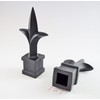 Retrospec Creations 25 Each for 5/8” Plastic Finial Tops for