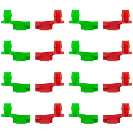 8 Pair Rod Retainer Clips, Left & Right Tail Gate Handle Assembly for 1999-2007 Chevy Silverado GMC Sierra OEM 88981030 88981031