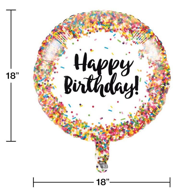 Trendware Confetti Sprinkles Birthday Decorations Kit
